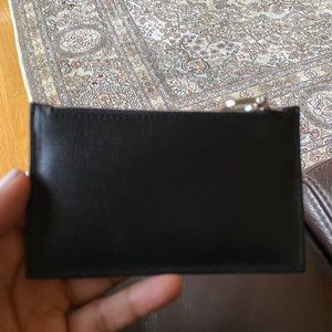 Brand New in Box Salvatore Ferragamo Key Chain Wallet in Black